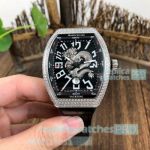 Copy Franck Muller Vanguard Dragon King V45 Black With Dragon Dial Watch